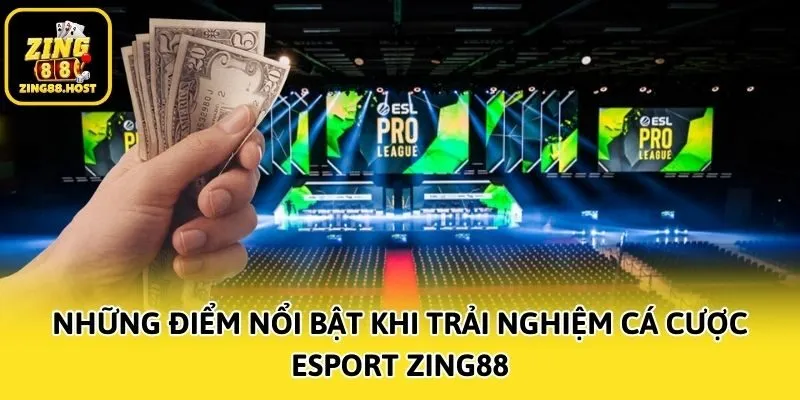Những điểm nổi bật khi trải nghiệm cá cược Esport Zing88