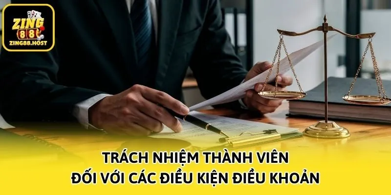 Trách nhiệm thành viên đối với các điều kiện điều khoản